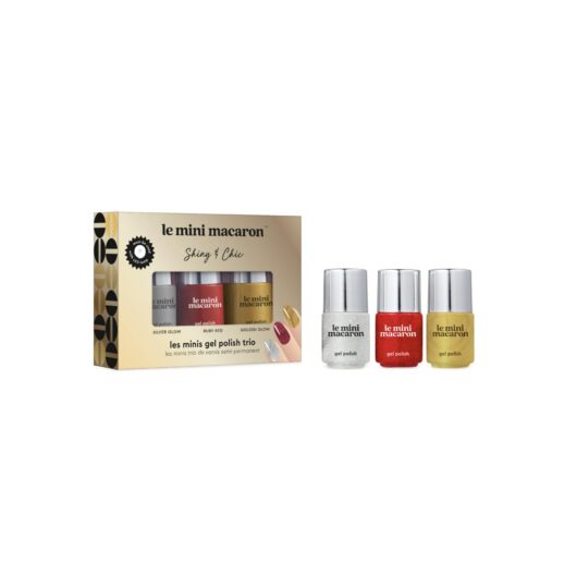 Le mini macaron Le Minis Shine & Chic 3 x 4 g