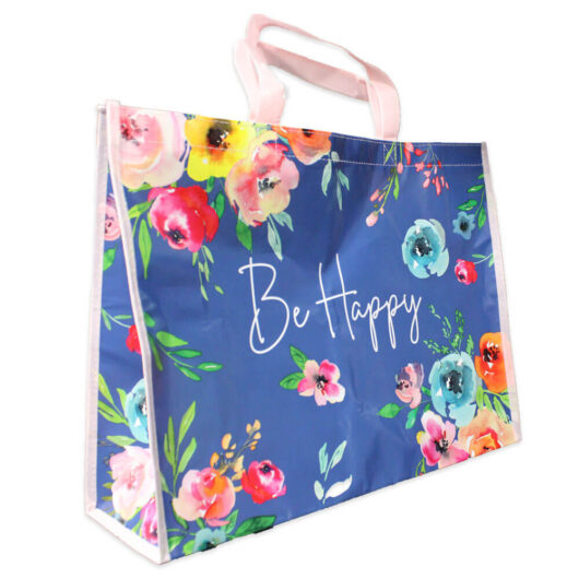 Be Happy Shopper Bag