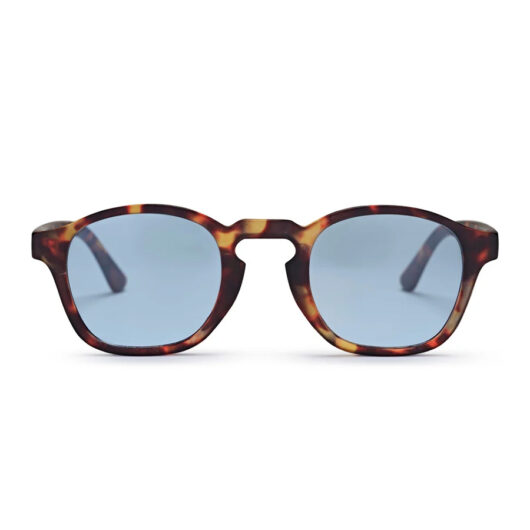 CHPO Gee Recycled Sunglasses - Turtle Brown/Light Blue