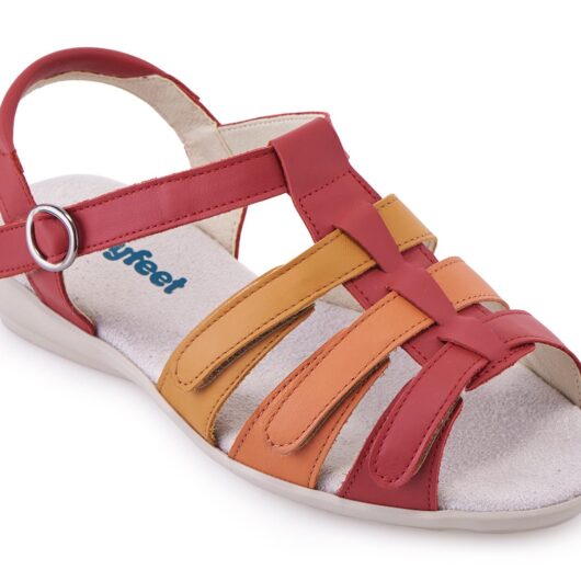 Cosyfeet Callie - Clearance Women's Extra Wide Sandals for Swollen Feet