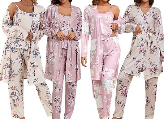 Women's 3-Piece Loungewear Set - 6 Colours & 5 Sizes