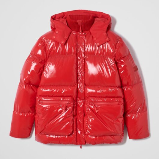 Women's Sela Oversized Puffa Red - 12